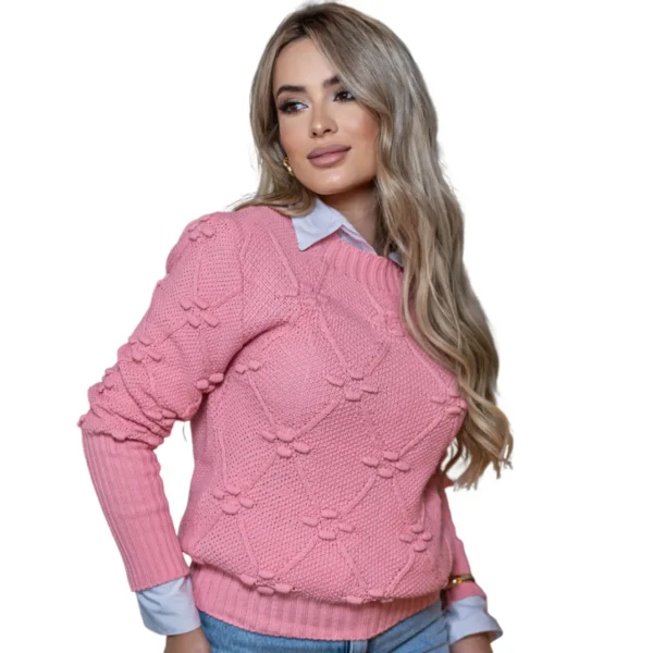 Blusa Tricot Diamante Atacado