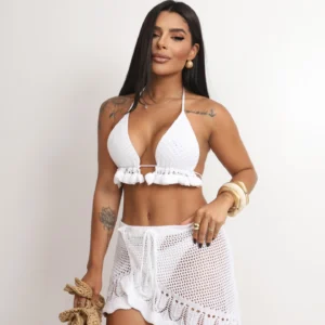 Saída de Praia Conjunto Saia e Top Atacadp
