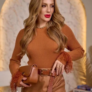 Blusa Tricot Modal Manga Angorá Atacado